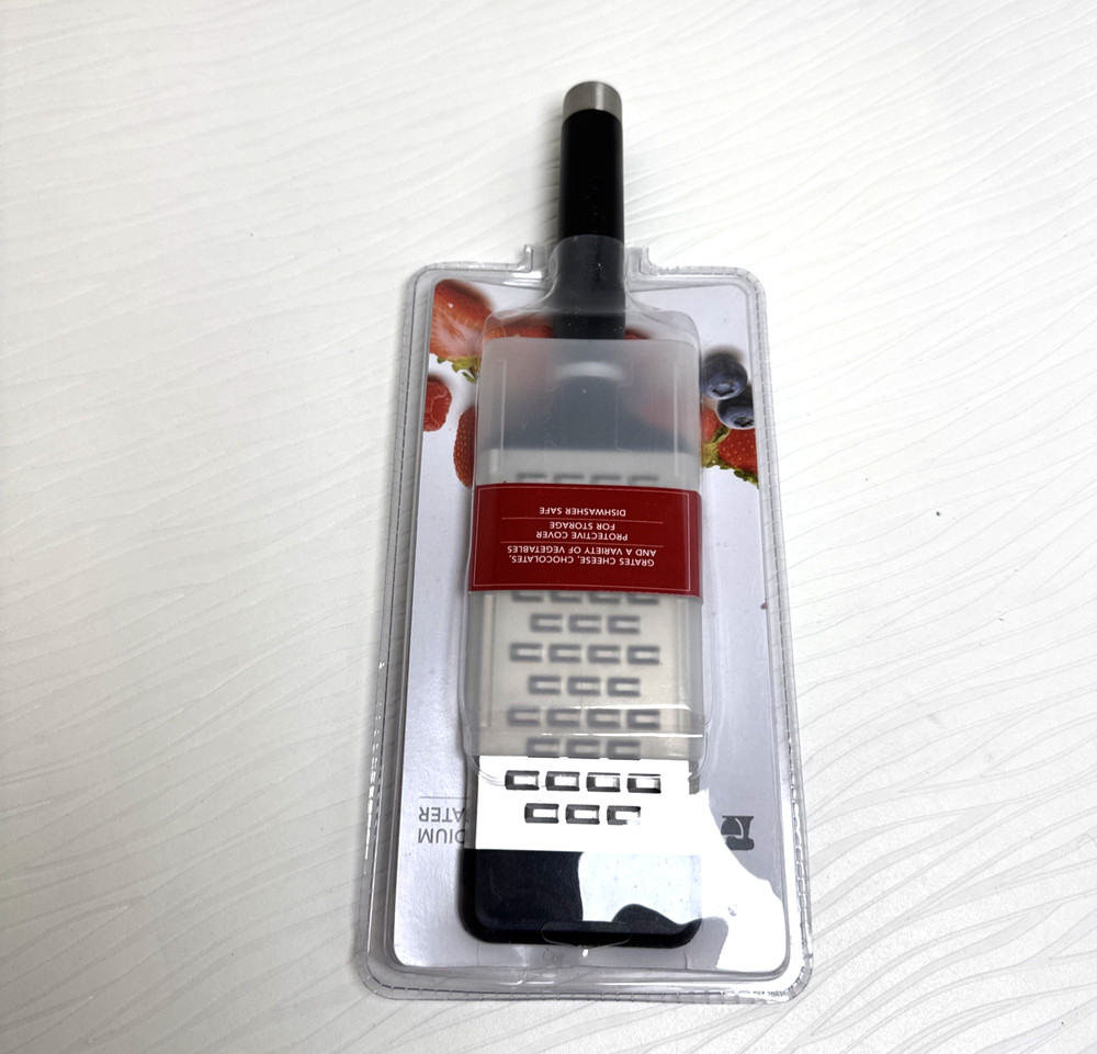 KitchenAid Medium Grater – Black Handle w/ Protective Cover – New