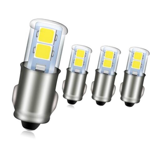 4pcs 3898 BA7S LED Bulbs DC 12V 2835 4SMD Chipsets LED Bulbs Replacement White