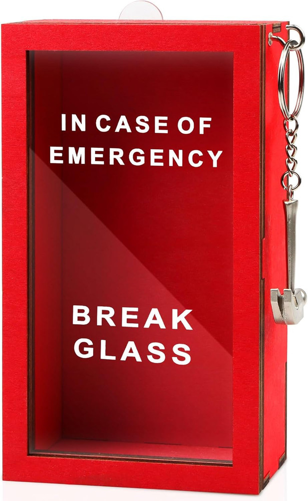 Funny Gift Emergency Box - Create Self Defined Idea w/Hammer, Break...