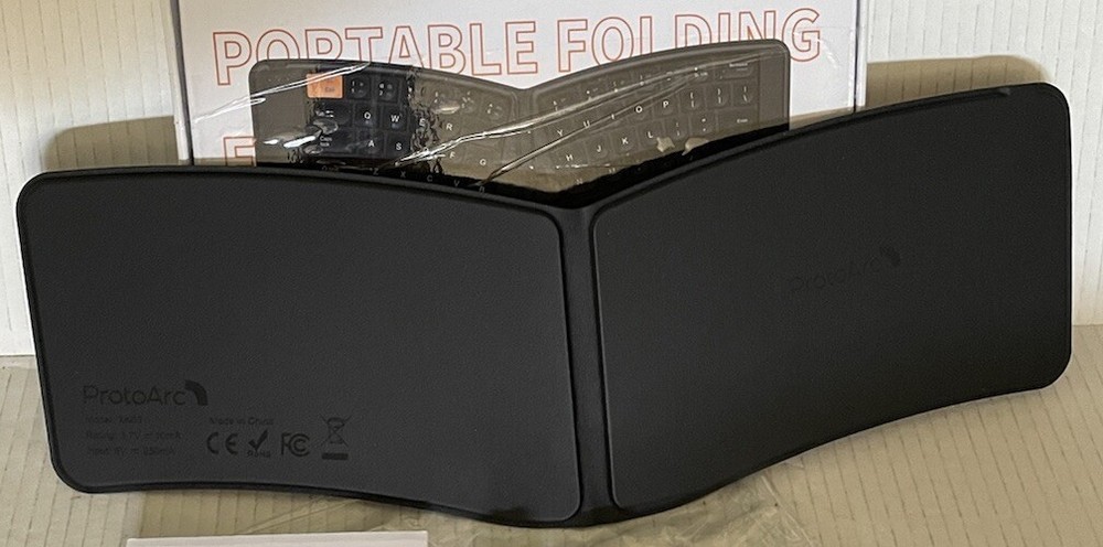 Portable Folding Ergonomic Keyboard