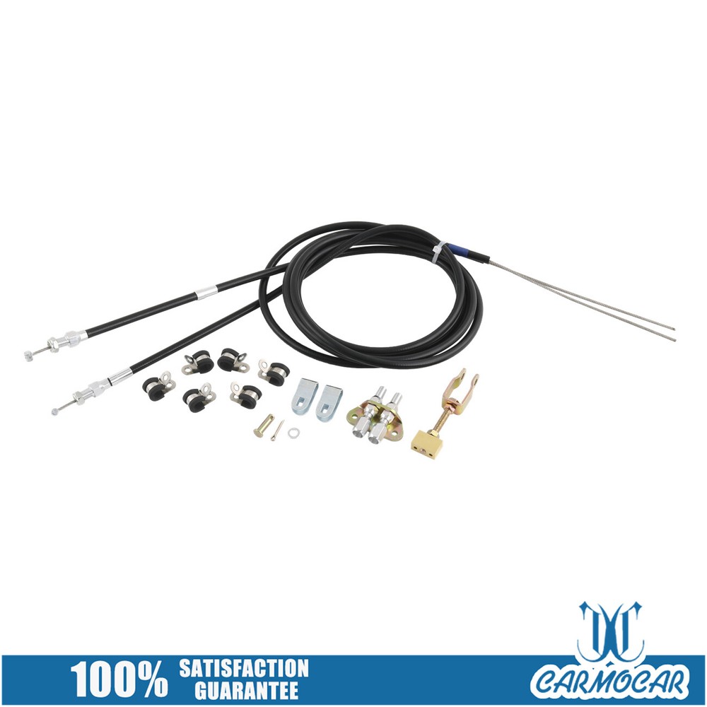 330-9371 Emergency Parking Brake Cable Complete Kit Universal