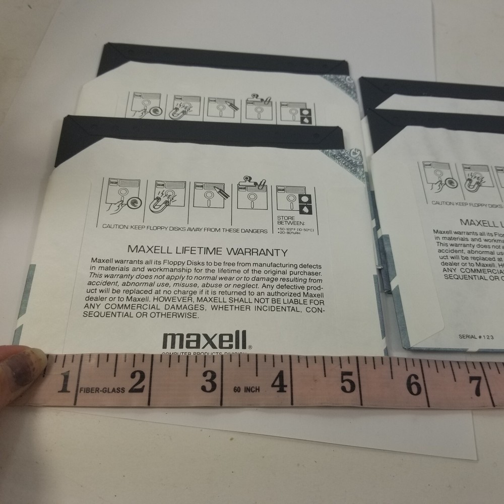 Vintage Apple II Print Shop Graphics Library 5.25” Floppy Disk