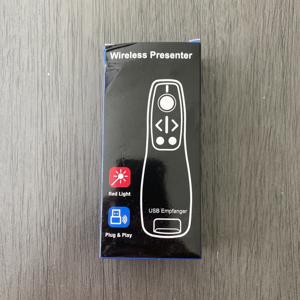 Power Point Presentation Remote Wireless USB PPT Presenter Laser Pointer Clicker