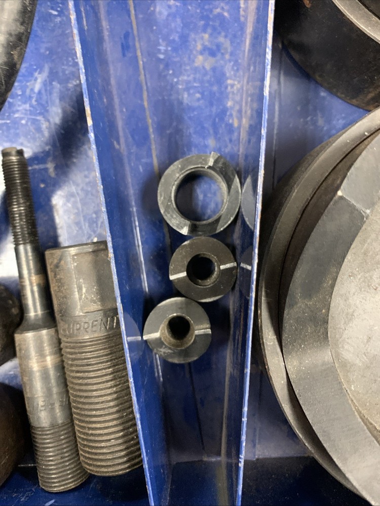 Current Tools Hydraulic Knockout Set Model 154 PM ***Read** Missing Dies