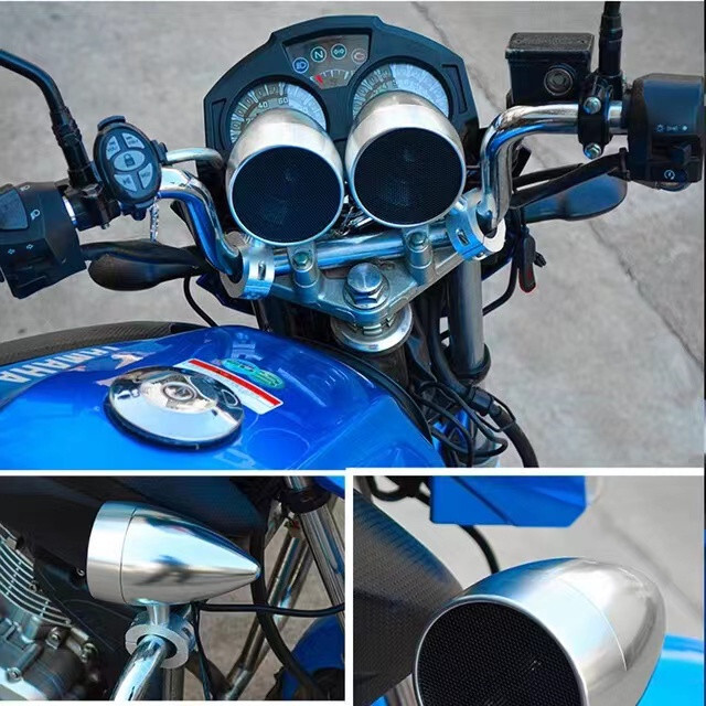 3inch Bluetooth Motorcycle Speaker Wireless High Power Audio Speaker Waterproof