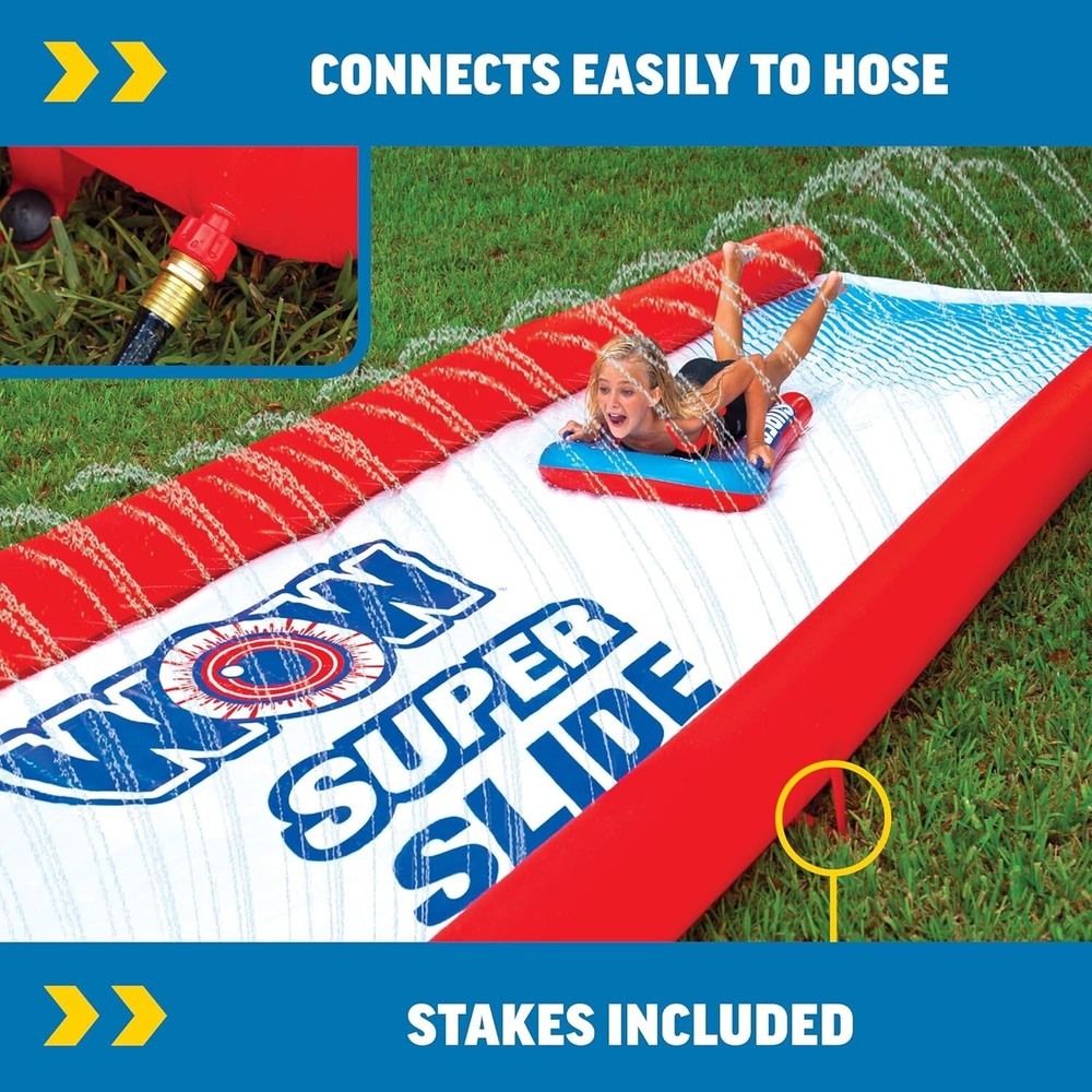 Durable 25'x6' Slip and Slide with Sprinkler System - Ultimate Backyard Bliss