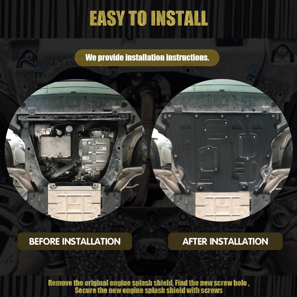 Engine Splash Guard For Lincoln Continental 2017-2020 Under Engine Shield Cover