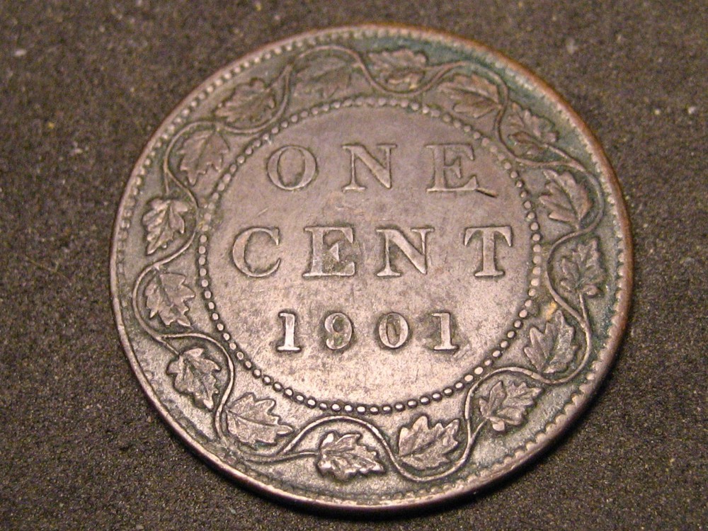 1901 Canadian Large Cent #2