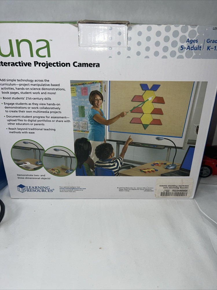 Luna Interactive Projection Camera Learning Resources Demonstrate Education