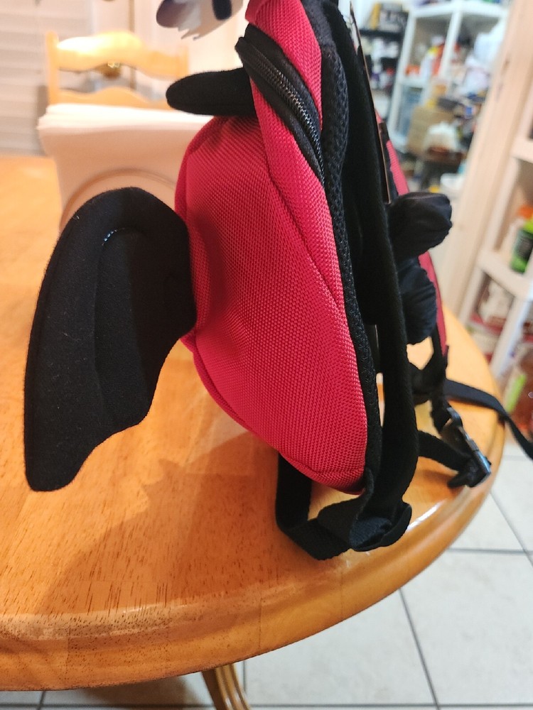 New 2017 Anti-Lost Devil Wing Kids Walking Safety Red Small Backpack