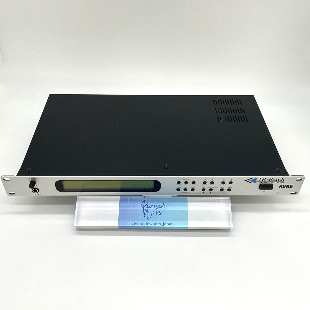 KORG TR-RACK Sound Module Synthesizer Used Tested