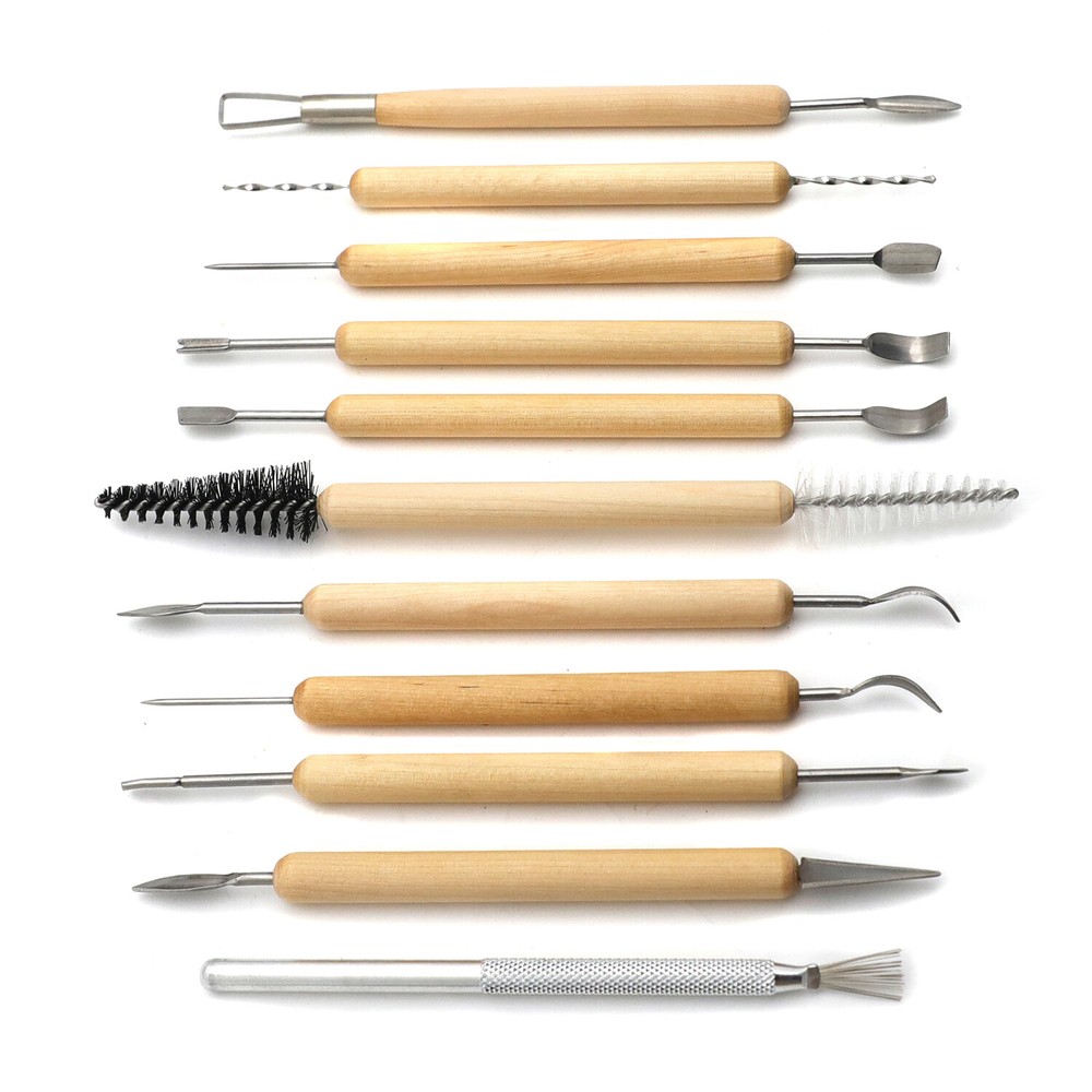 11 Pcs Pottery Tool Set Clay Sculpting Modeling Ceramics Art Kit