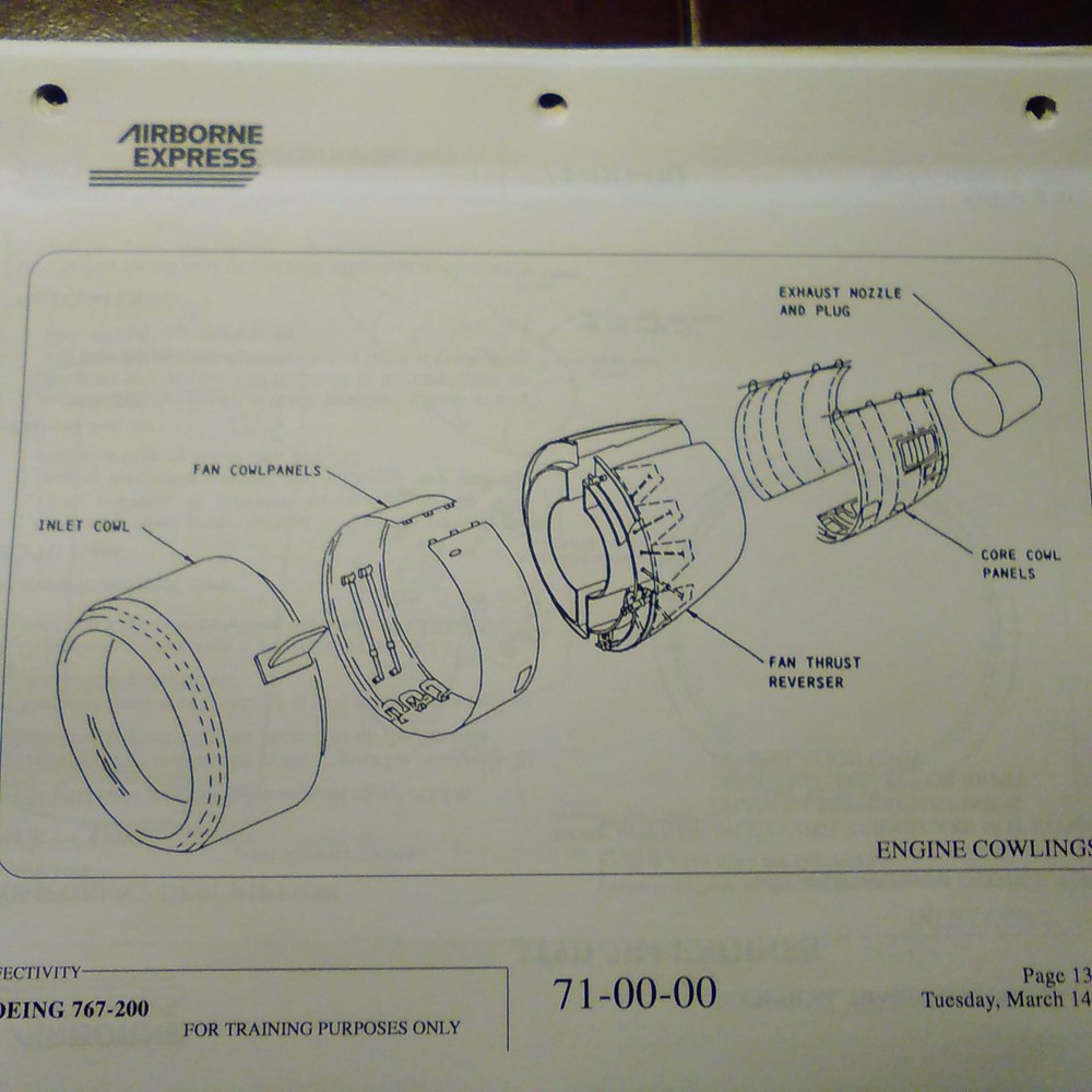 Pratt & Whitney JT9D-7R4 Technical Training Manual