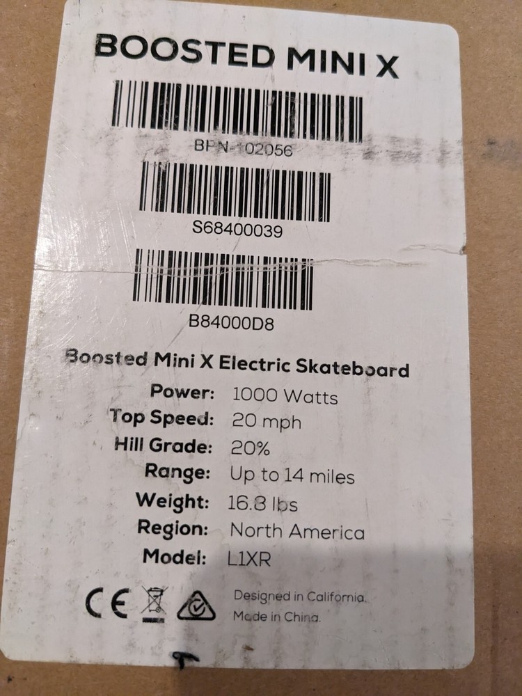 Boosted Mini X Electric Skateboard