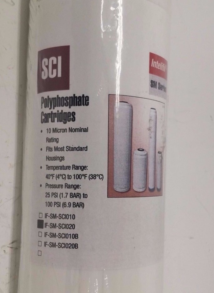 Intelifil SM Series IF-SM-SCI020 60K Gal. Polyphos. Scale & Corrosion Filter