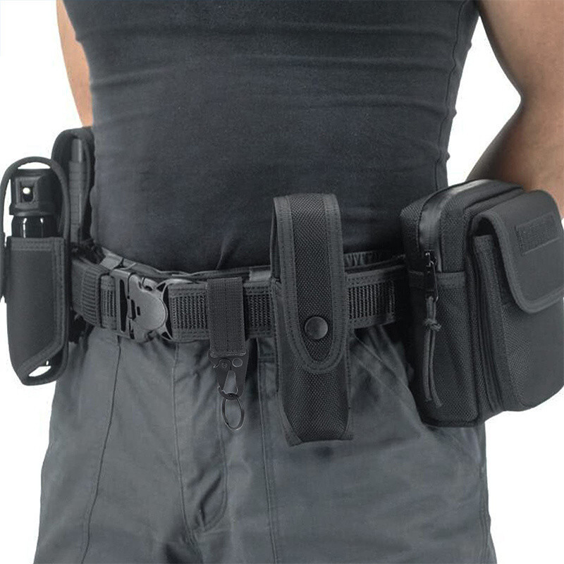 Tactical Waist Belt Fasteners - 4 Pack with Snap Hooks