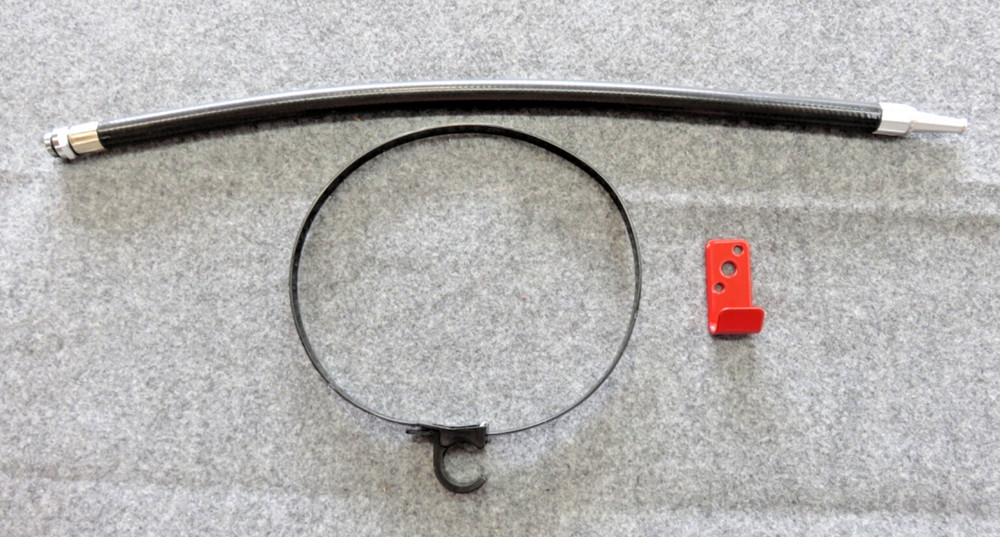 🧯BADGER H.D.WATER FIRE EXTINGUISHER REPLACEMENT HOSE & HOSE STRAP & BRACKET NEW