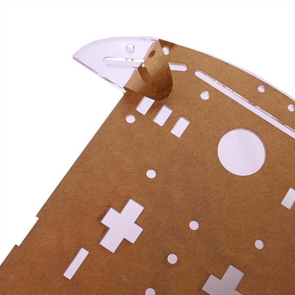 2WD Smart Robot Car Chassis Kit With Speed Encoder Battery