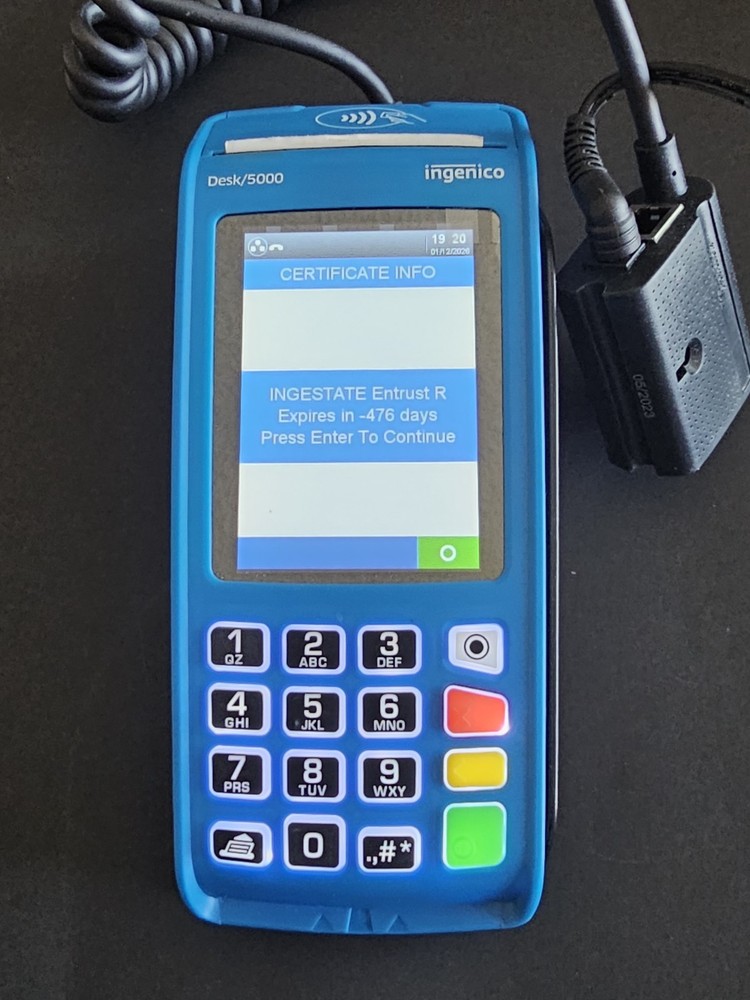 Ingenico Move 5000 Payment Card Machine 4G/LTE WIFI Bluetooth