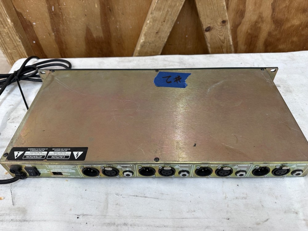 BSS DPR-504 #2, 4-Channel Noise Gate - Small Issue w/Release Controls - READ