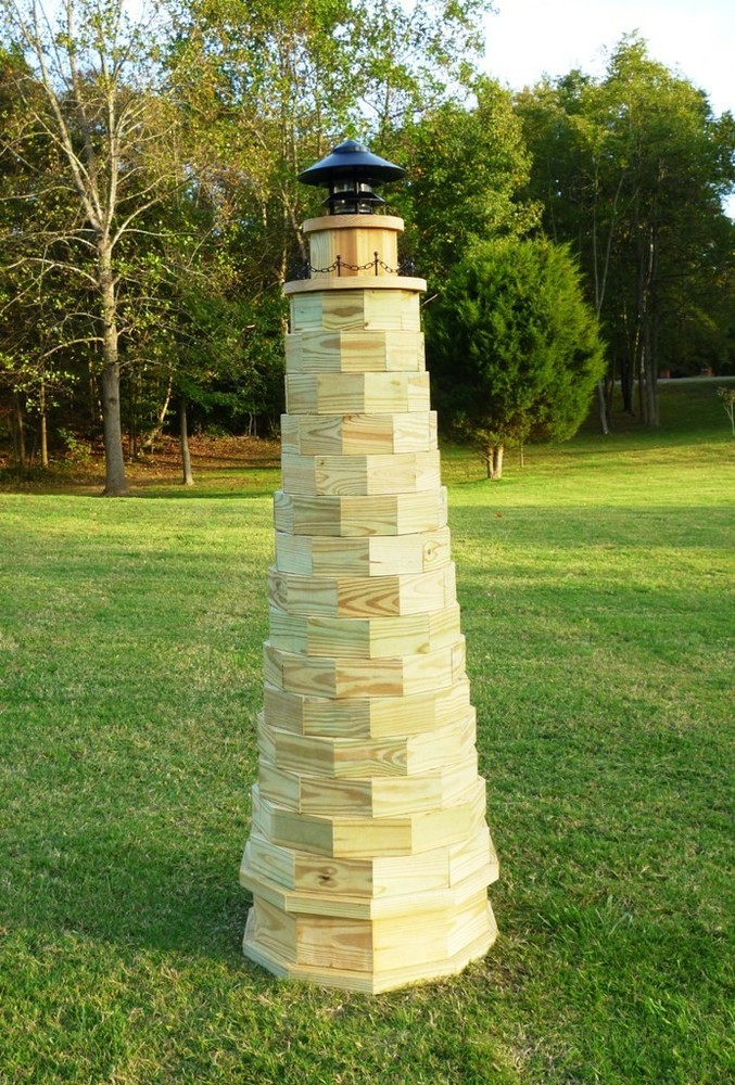 Woodworking Plans for a 6 ft. Lighthouse - Authentic Shape - USB via Mail