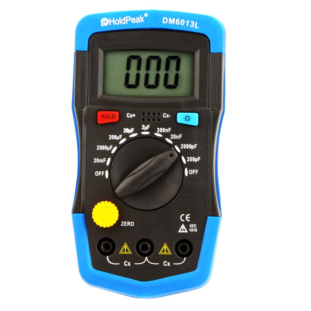 DM6013L LCD Backlight Handheld Digital Capacitance Meter Capacitance Meter Tool