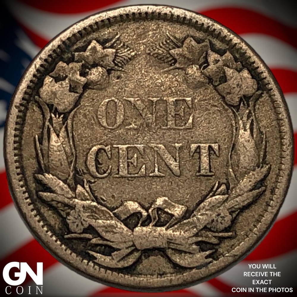1858 Flying Eagle Cent M1704