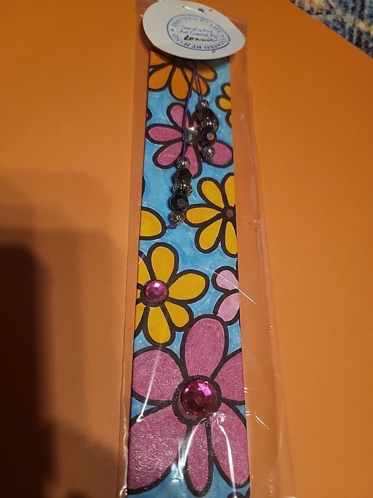 Hand Designed Beaded Book Mark