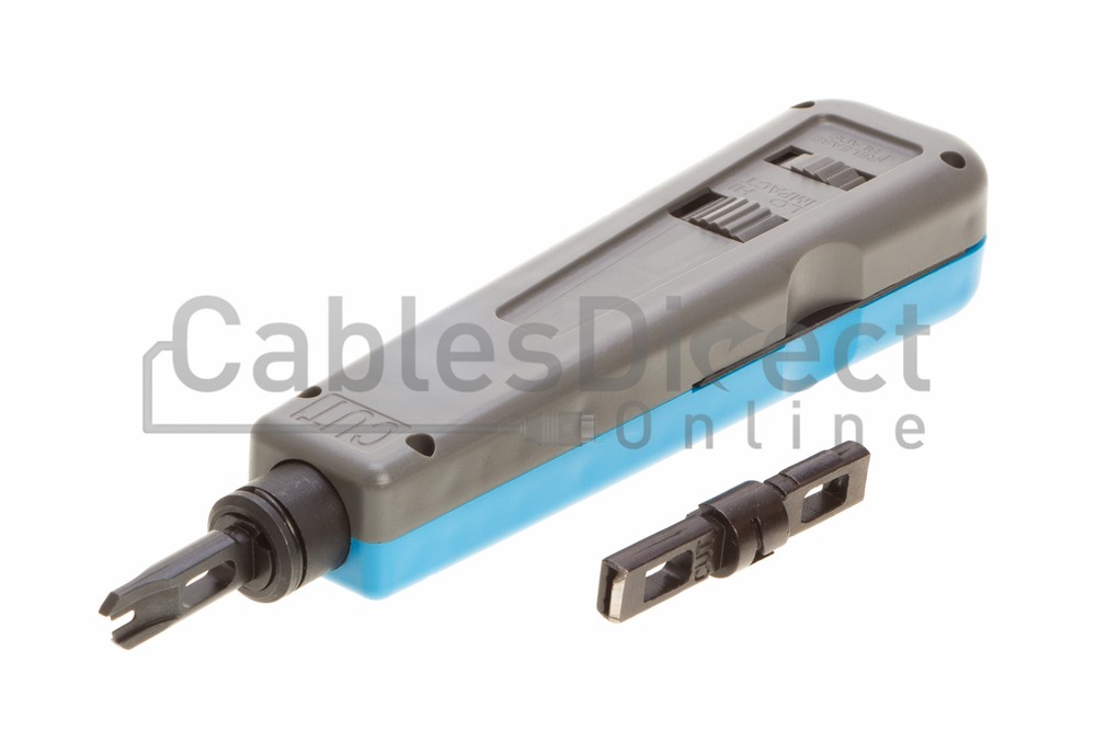 Impact punch down tool 110 / 66 blade network wire cable cat5e cat6 RJ45