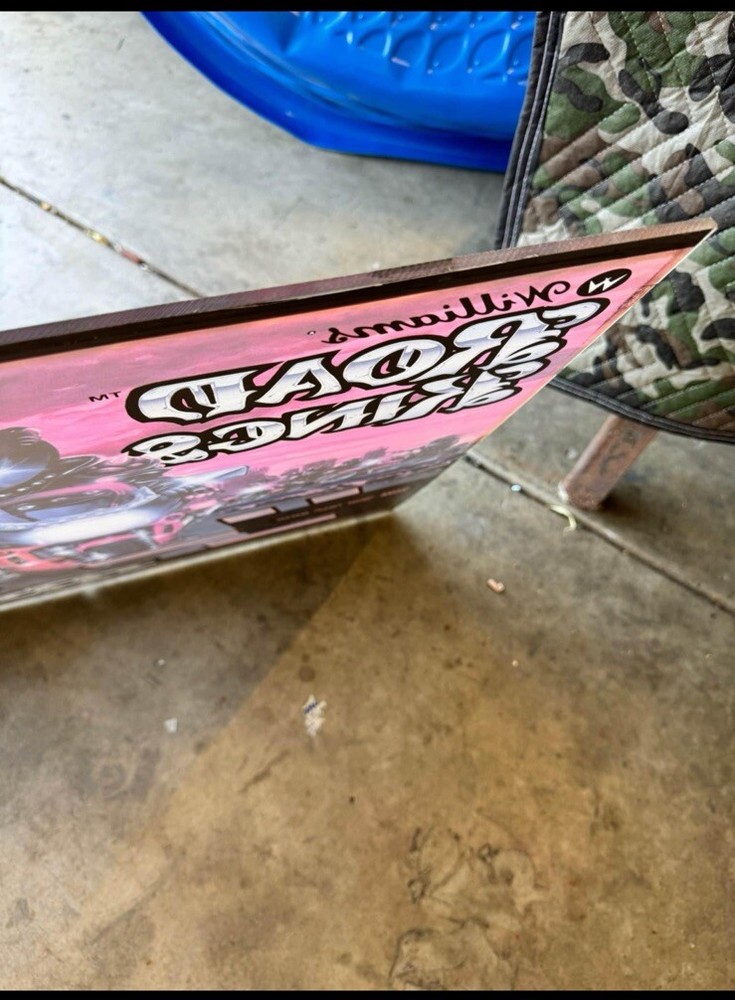 Williams Road Kings Pinball Machine Backglass