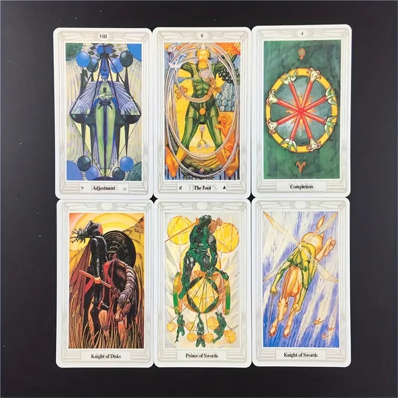 THOTH Tarot Cards Unlock Your Inner Wisdom with It QR Guidebook Board Game