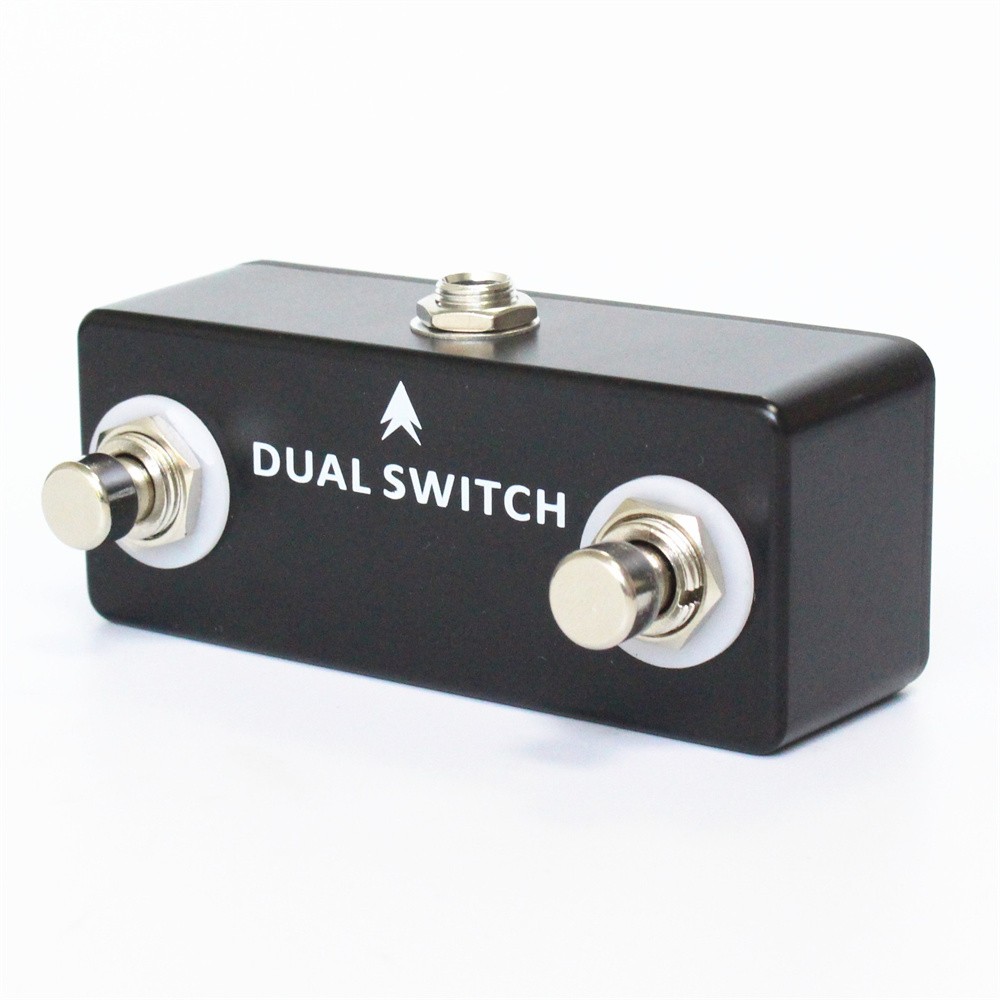 DUAL SWITCH Guitar Effect Pedal Dual Footswitch Foot Switch PURE BUFFER