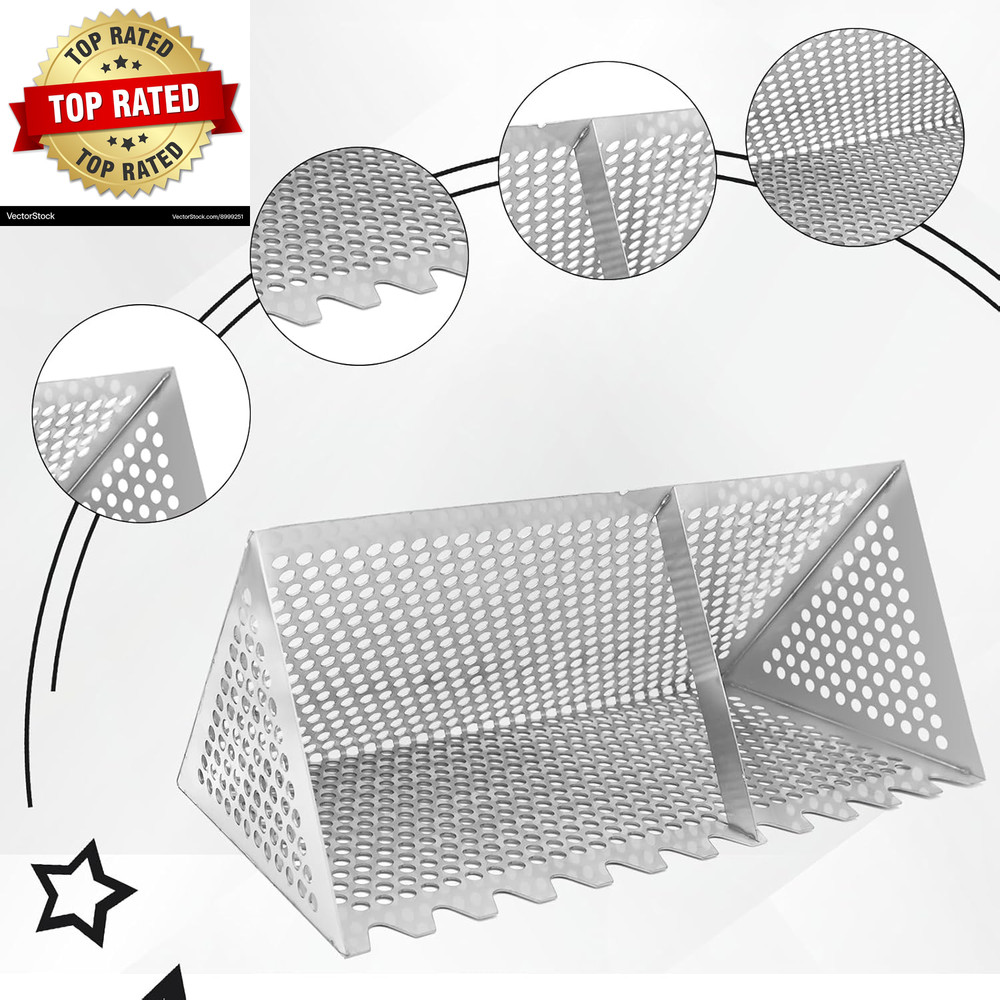 Sand Flea Rake, Durable Rake for Beach Easy to Install Sharp Teeth Wide Basket B
