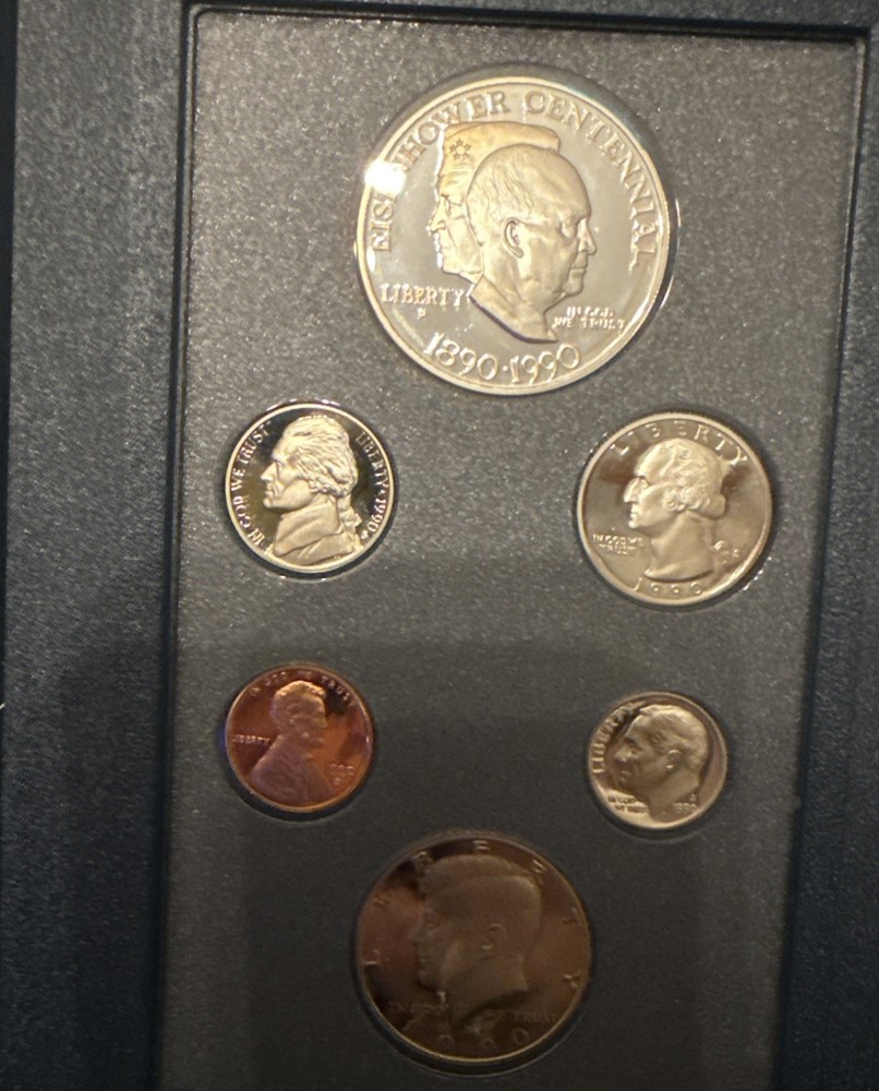 1990 US MINT PRESTIGE PROOF SET w/ OGP & COA
