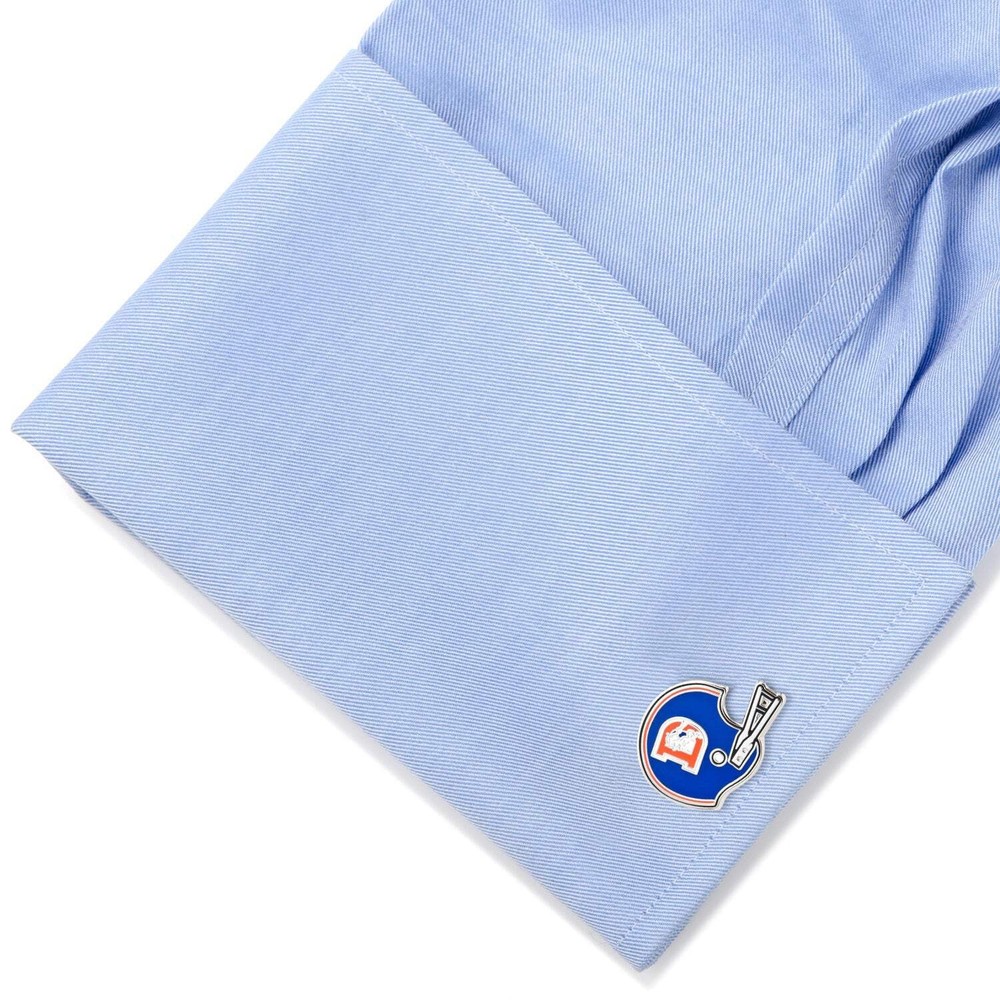NFL Denver Broncos Throwback Helmet Cufflinks