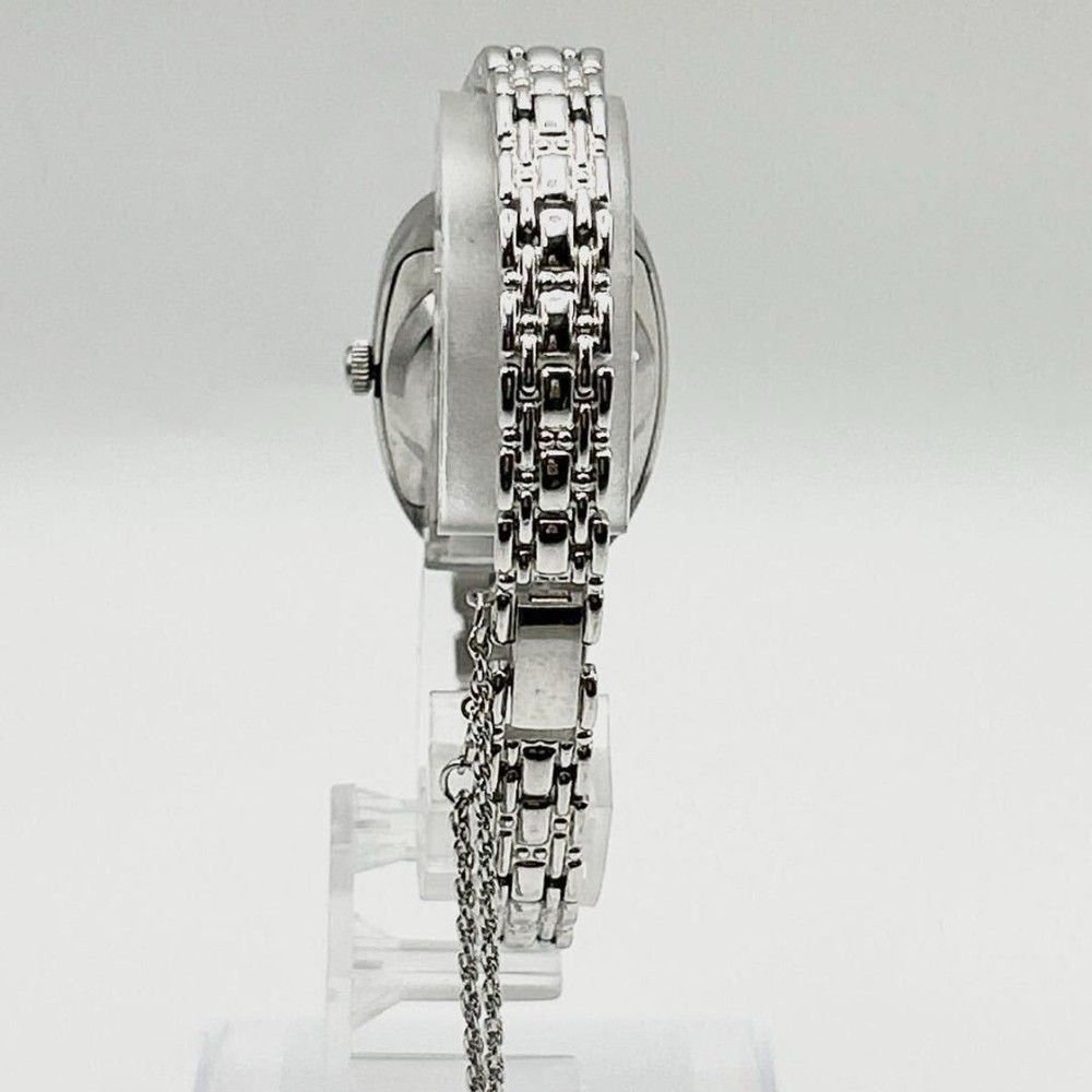 SEIKO Working Automatic Watch with Date Display, 21 Jewels, Black Dial, Silver