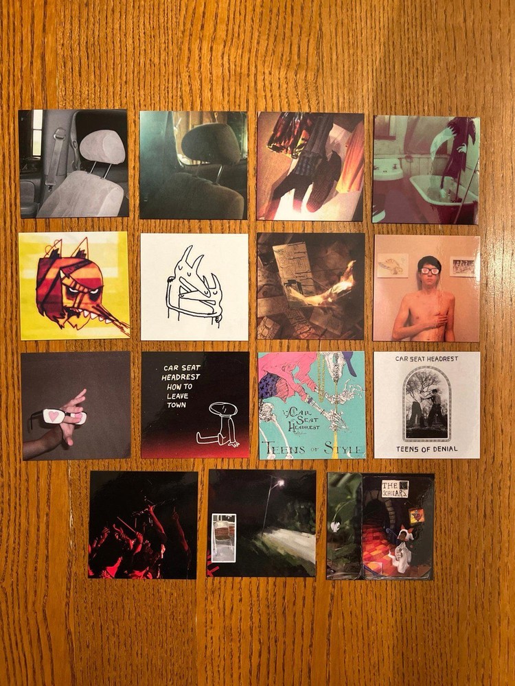 Car Seat Headrest fridge magnets