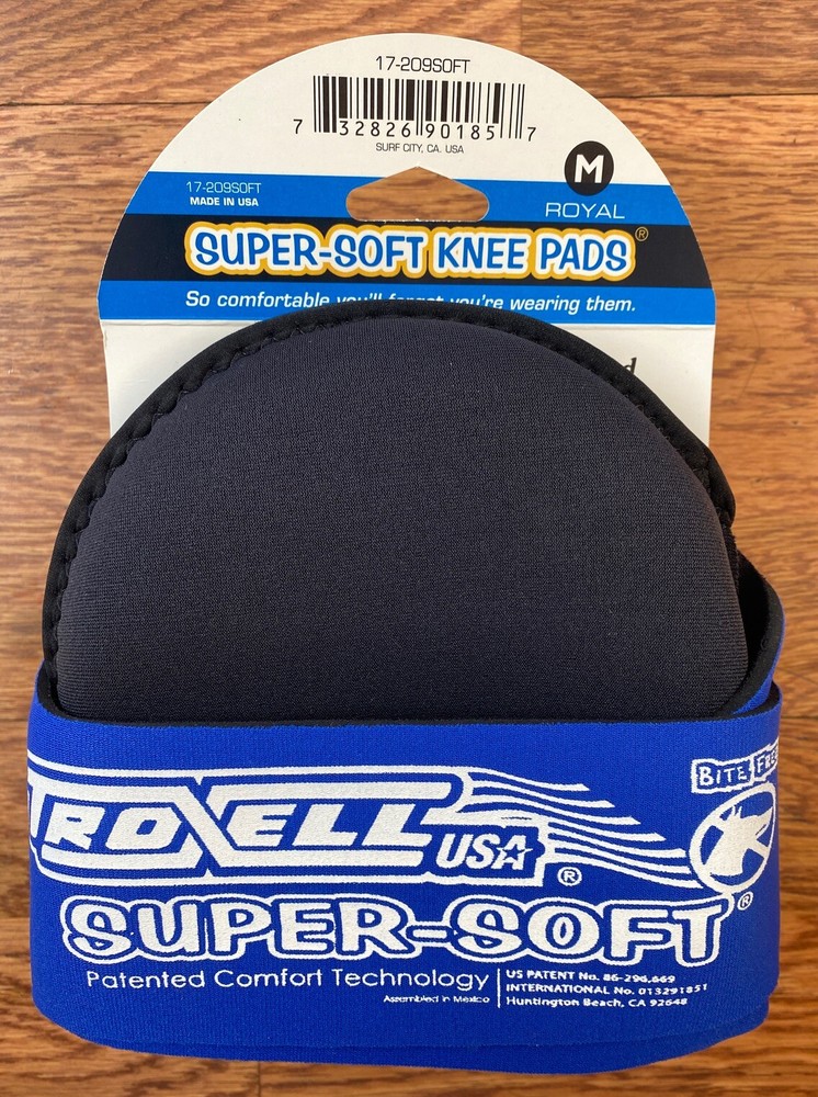 Troxell Royal Blue SuperSoft Regular Flooring Kneepads
