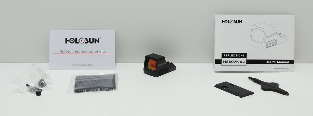 Holosun Multi-Reticle Micro 2 MOA Red Dot HS507K X2