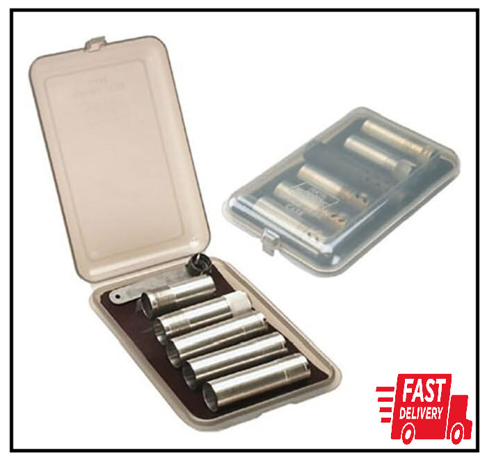 MTM CT6-41 Choke Tube Case, Clear Smoke