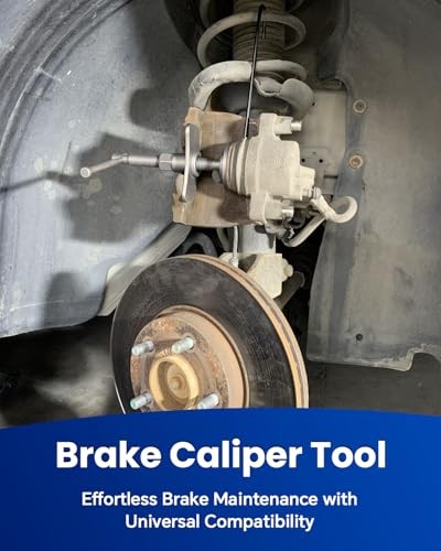 24PCS Brake Caliper Compression Tool, Heavy Duty Caliper Compressor Kit, blue