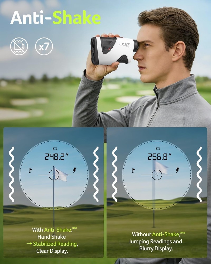 Acer Pro Slope Golf Rangefinder 1200 Yard Laser