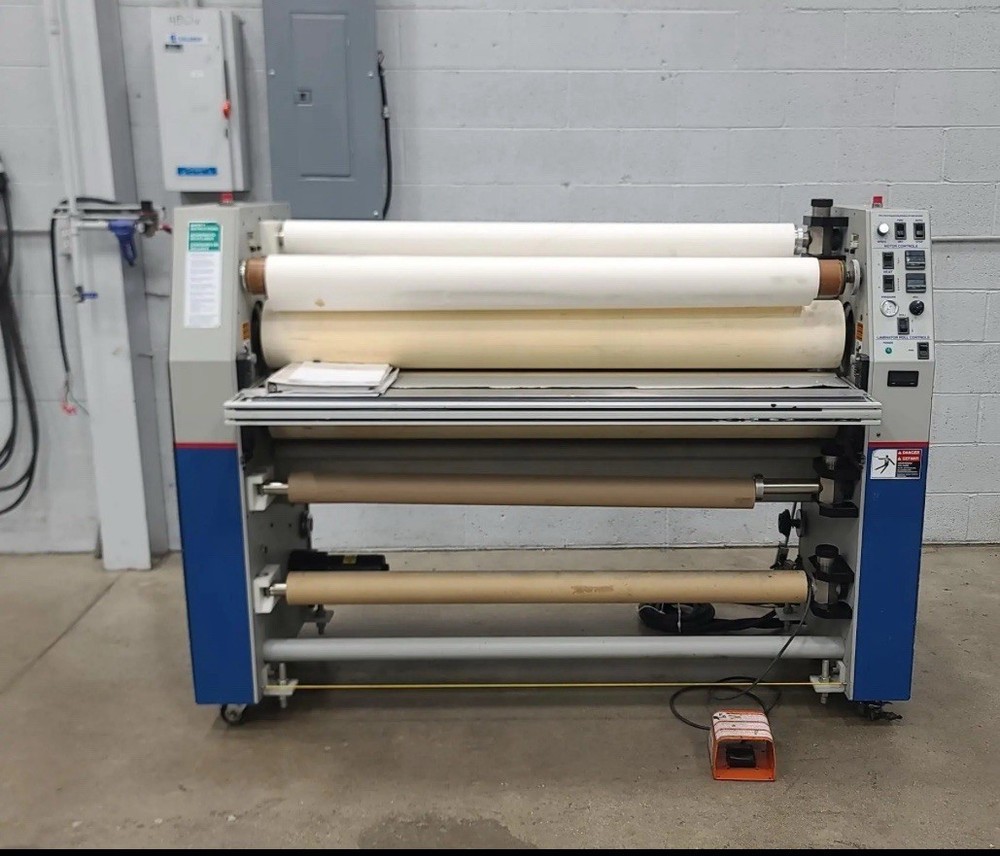 GBC PRO-TECH ORCA I 61″ HOT ROLL LAMINATOR –