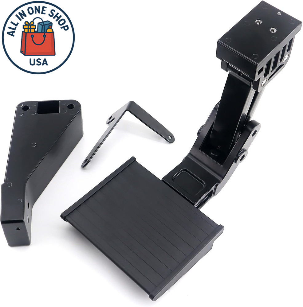 Rear Retractable Bumper Step