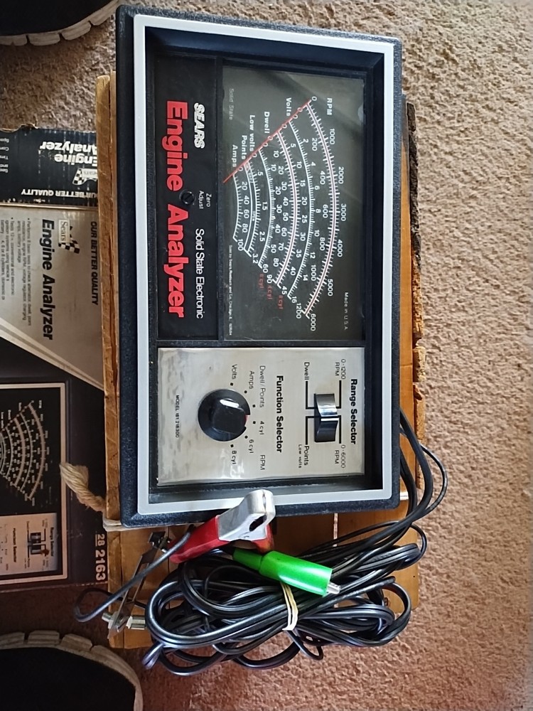 Vintage Sears Engine Analyzer