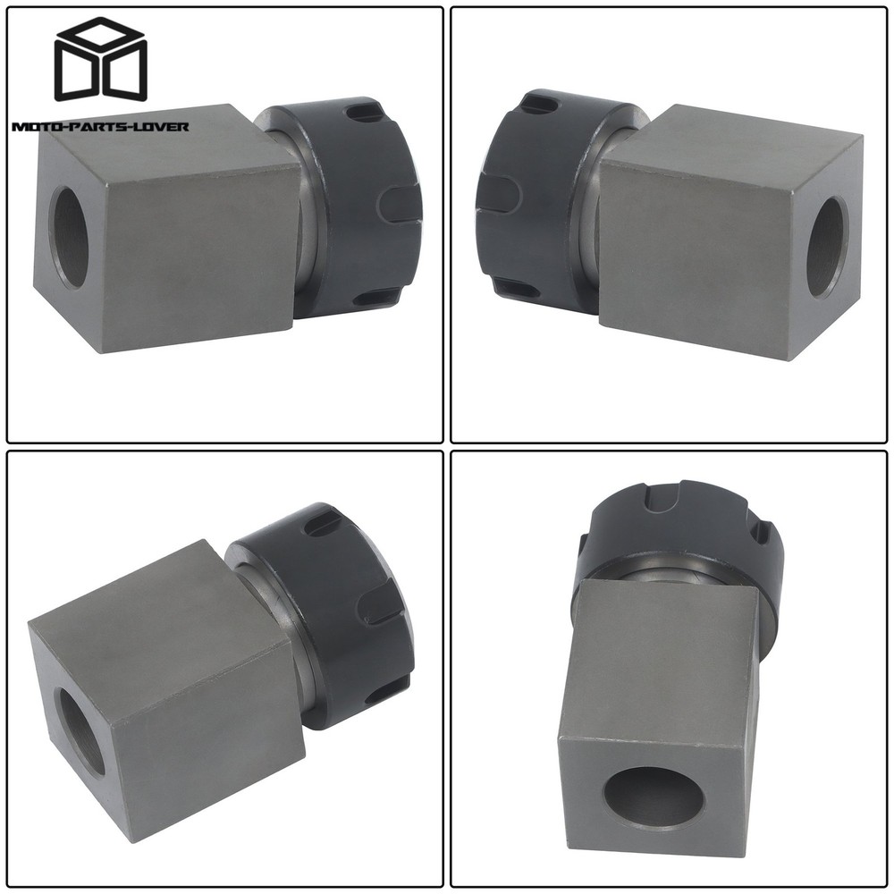 ER25 Square Tooling Block Fit for Multi-Sided Machining Operations