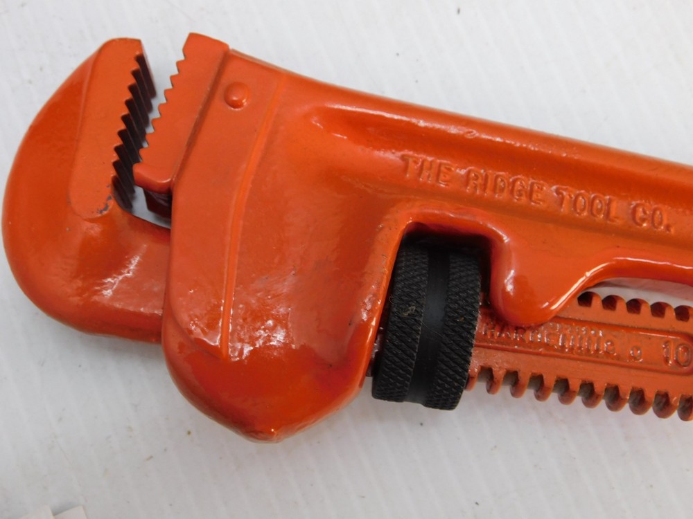Ridgid 10 in Pipe Wrench, Restored