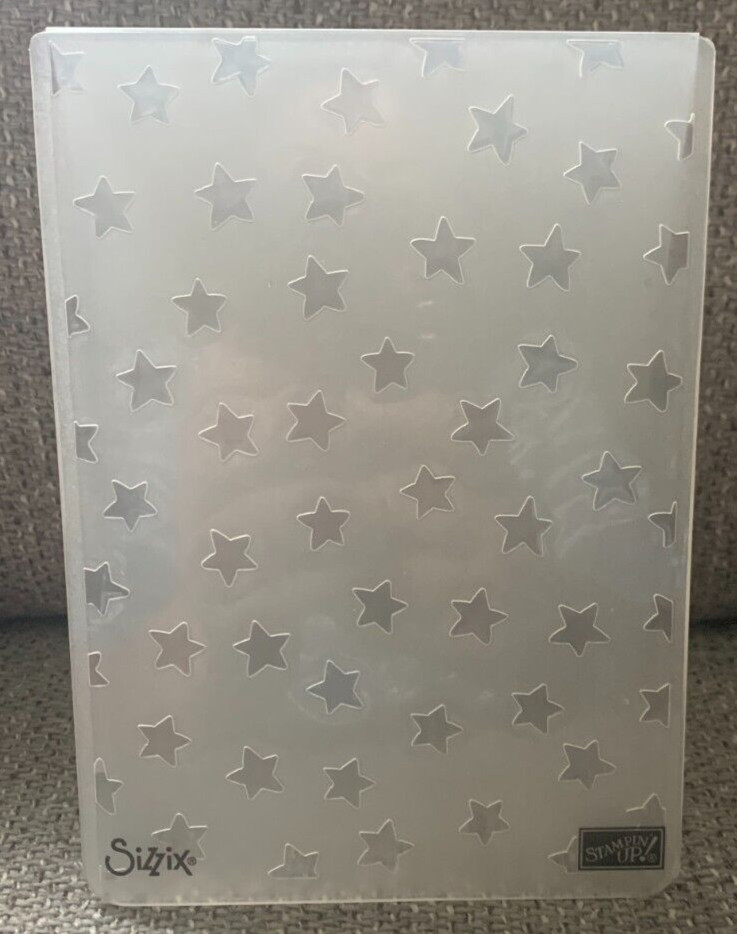 Stampin Up Embossing Folder ** LUCKY STARS **