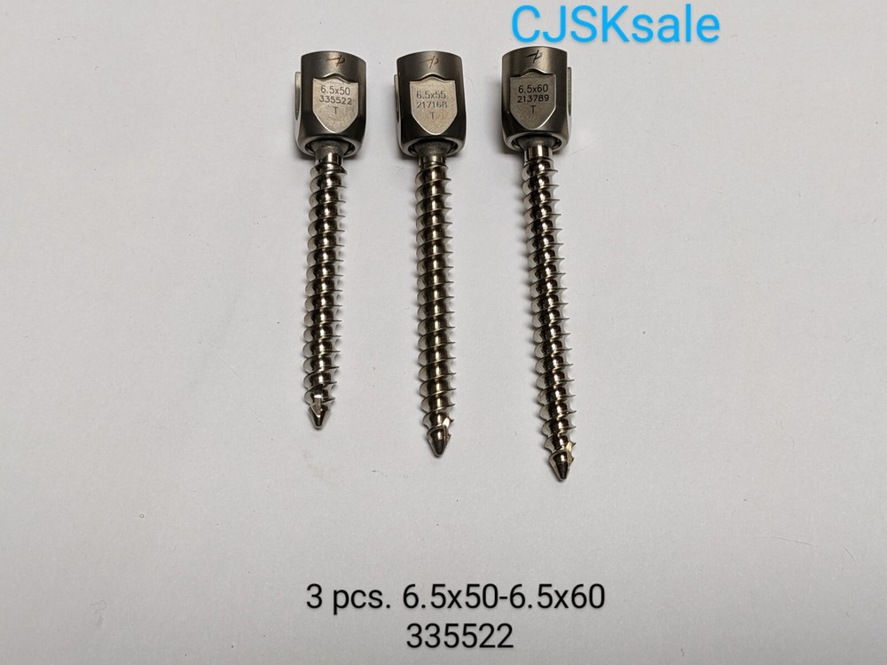3 pcs. 6.5x50-6.5x60  335522  (USED).