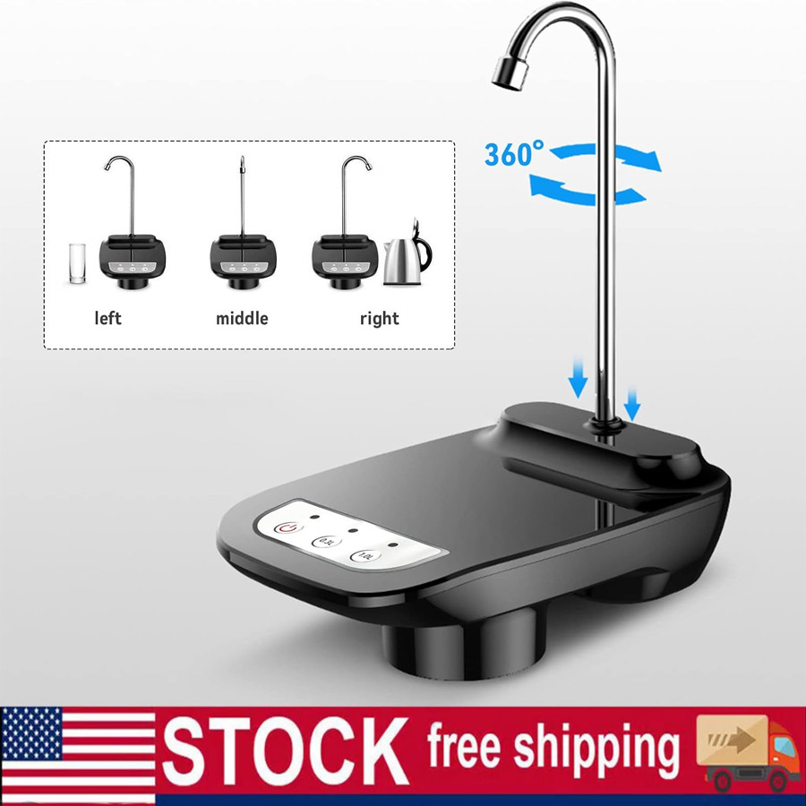 5 Gallon Water Bottle Switch Pump Electric Automatic Universal Dispenser USB NEW